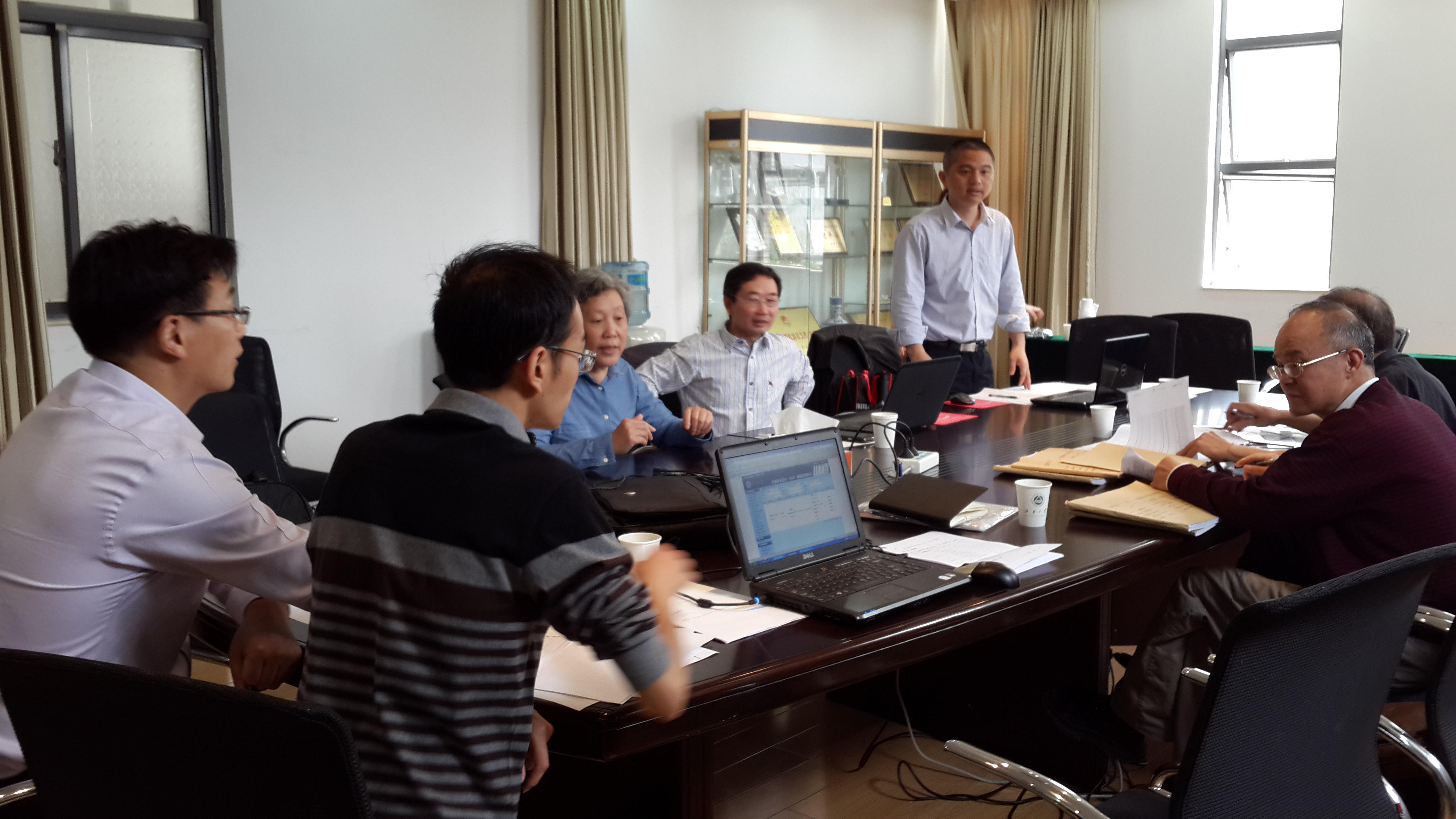 理学院迎接本科教学工作审核评估阶段性工作检查