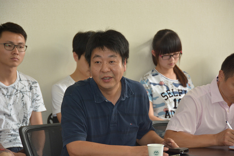 校宣传部部长、新闻发言人倪松涛来我院指导工作